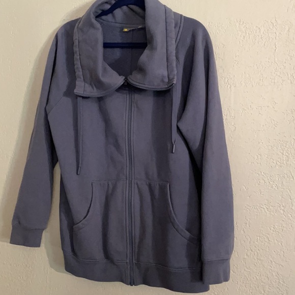 Zella Cotton Old School Daydream Zip Up Jacket - Picture 5 of 12